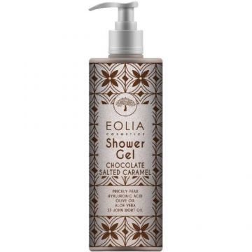Gel de dus cu ciocolata si caramel sarat, 250ml, Eolia