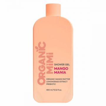 Gel de dus exotic Mango Mania, 400ml, Organic Mimi Gel de dus exotic Mango Mania, 400ml, Organic Mimi