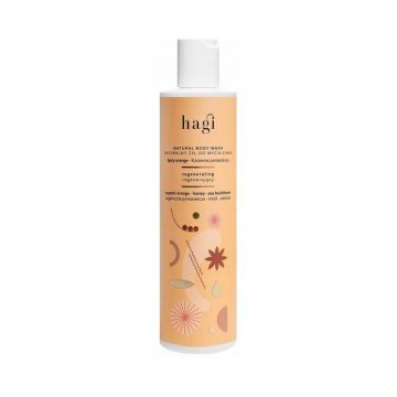 Gel de dus regenerant Spicy Orange, 300ml, Hagi
