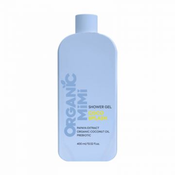 Gel de dus revigorant Coco Splash, 400ml, Organic Mimi Gel de dus revigorant Coco Splash, 400ml, Organic Mimi