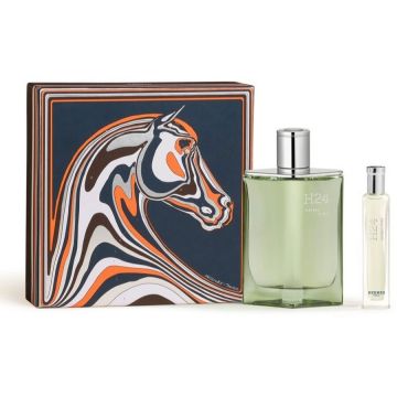 Hermes H24 Herbes Vives, Barbati, Apa de Parfum, 100 ml + 15 ml Hermes H24 Herbes Vives, Barbati, Apa de Parfum, 100 ml + 15 ml
