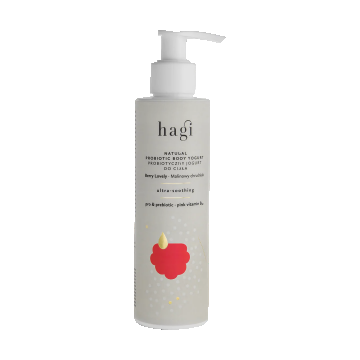 Iaurt de corp ultra-calmant cu probiotice Berry Lovely, 200ml, Hagi