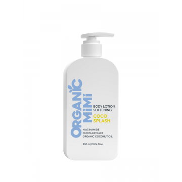Lotiune de corp emolienta Coco Splash, 300ml, Organic Mimi Lotiune de corp emolienta Coco Splash, 300ml, Organic Mimi