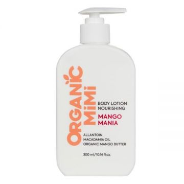Lotiune de corp nutritiva Mango Mania, 300ml, Organic Mimi Lotiune de corp nutritiva Mango Mania, 300ml, Organic Mimi