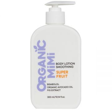 Lotiune de corp pentru piele catifelata Super Fruit, 300ml, Organic Mimi Lotiune de corp pentru piele catifelata Super Fruit, 300ml, Organic Mimi