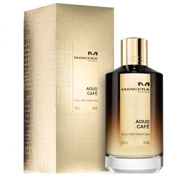 Mancera Aoud Cafe, Apa de parfum, Unisex (Gramaj: 120 ml) Mancera Aoud Cafe, Apa de parfum, Unisex (Gramaj: 120 ml)