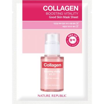 Masca de fata cu colagen Good Skin, 24g, Nature Republic