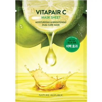 Masca de fata cu vitamina C Vitapair C, 25ml, Nature Republic