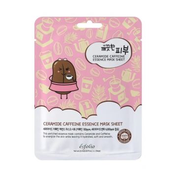 Masca pentru fata cu ceramide si cafeina, 25ml, Esfolio