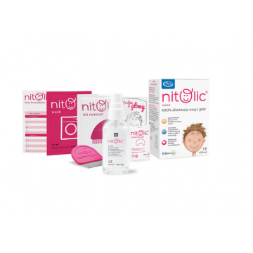 Nitolic Kit Tratament complex paduchi si lindini 50 ml Nitolic Kit Tratament complex paduchi si lindini 50 ml