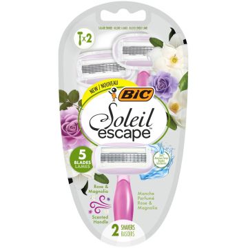 Pachet Aparat de ras Miss Soleil Escape, 2 bucati, BIC