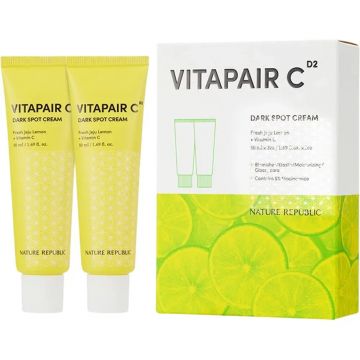 Pachet Crema pentru fata anti-pete Vitapair C, 2x 50ml, Nature Republic