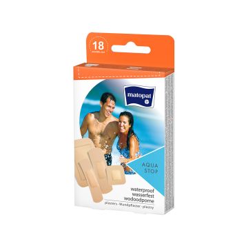 Plasturi Aqua Stop, 18 bucati, Matopat Plasturi Aqua Stop, 18 bucati, Matopat