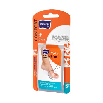 Plasturi hidrocoloidali Medium 29x59mm, 5 bucati, Matopat