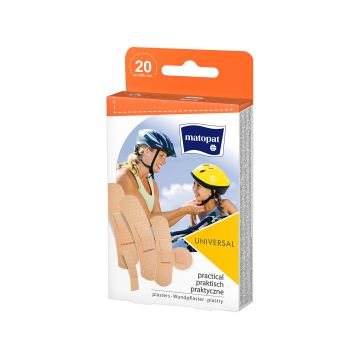 Plasturi universali, 20 bucati, Matopat Plasturi universali, 20 bucati, Matopat