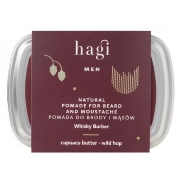 Pomada de modelare pentru barba si mustata Whisky Barber, 70ml, Hagi