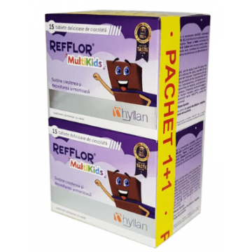 Refflor multikids 15 tablete pachet promotional 1 + 1