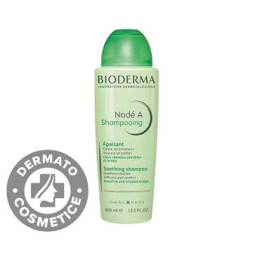 Sampon calmant pentru scalp sensibil si iritat Node A, 400ml, Bioderma