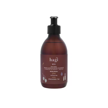 Sampon pentru barba si mustata Whisky Barber, 300ml, Hagi