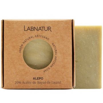 Sapun natural 20% Alep, 80g, LabNatur Sapun natural 20% Alep, 80g, LabNatur