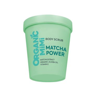 Scrub de corp energizant Matcha Power, 250g, Organic Mimi Scrub de corp energizant Matcha Power, 250g, Organic Mimi