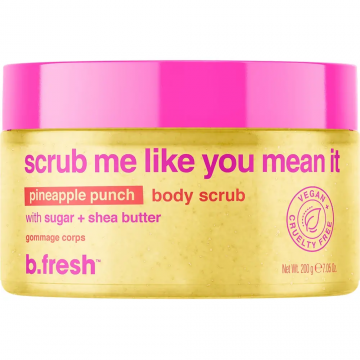 Scrub pentru corp cu extract de ananas Scrub me like you mean it, 200ml, B.fresh