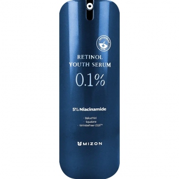 Ser de fata antirid cu retinol 0.1% Youth, 28g, Mizon
