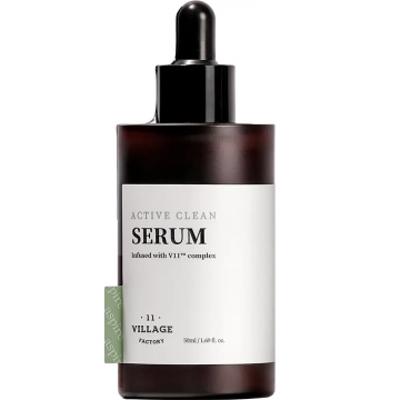 Ser pentru fata nutritiv Active Clean, 50ml, Village 11 Factory