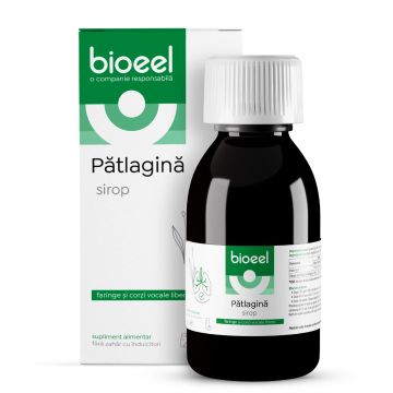 Sirop de Patlagina, 120ml, Bioeel Sirop de Patlagina, 120ml, Bioeel