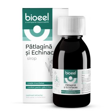 Sirop de patlagina si echinacea, 120ml, Bioeel Sirop de patlagina si echinacea, 120ml, Bioeel