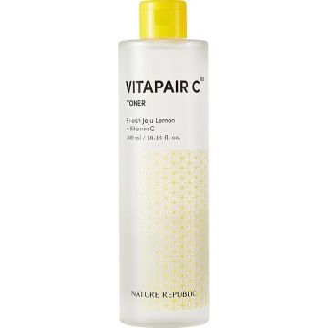 Toner iluminator cu vitamina C Vitapair C, 300ml, Nature Republic