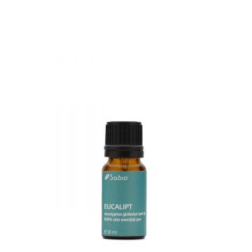 Ulei esential de Eucalipt, 10ml, Sabio Ulei esential de Eucalipt, 10ml, Sabio