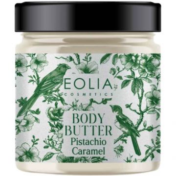Unt de corp cu fistic si caramel, 200ml Eolia