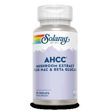 AHCC plus NAC & Beta Glucan Solary, 30 capsule, Secom