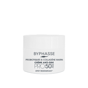 Crema anti-imbatranire cu Probiotice & Colagen marin Pro50, 60ml, Byphasse