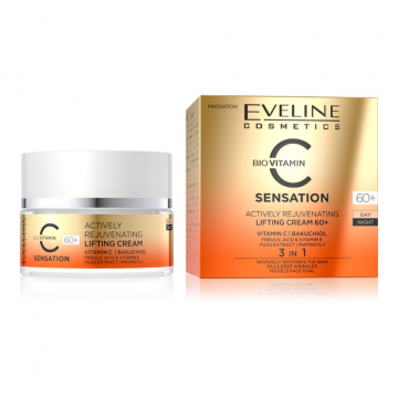 Crema anti-rid 60+ pentru zi si noapte regeneranta, 50ml, Eveline