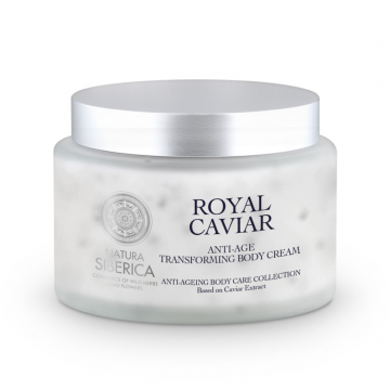 Crema de corp restructuranta anti-age Royal Caviar, 300ml, Natura Siberica Crema de corp restructuranta anti-age Royal Caviar, 300ml, Natura Siberica