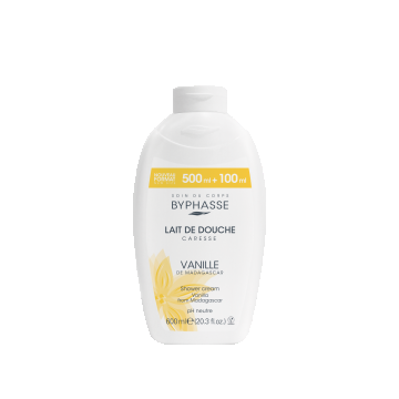 Crema de dus cu vanilie Caresse, 600ml, Byphasse