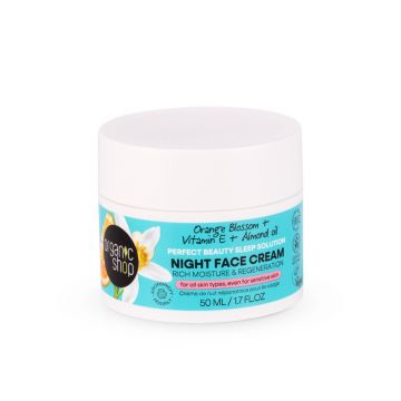 Crema de noapte Perfect Beauty Sleep Solution, 50ml, Organic Shop Crema de noapte Perfect Beauty Sleep Solution, 50ml, Organic Shop