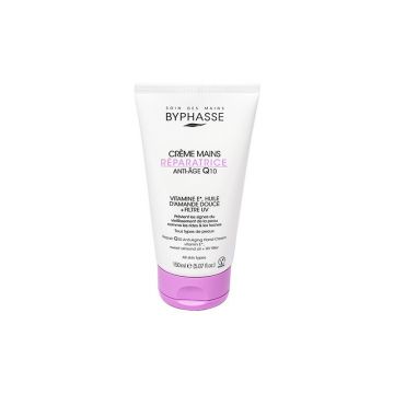 Crema pentru maini reparatoare anti-imbatranire cu Q10, 150ml, Byphasse