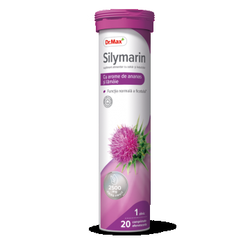 Dr. Max Silymarin, 20 comprimate efervescente