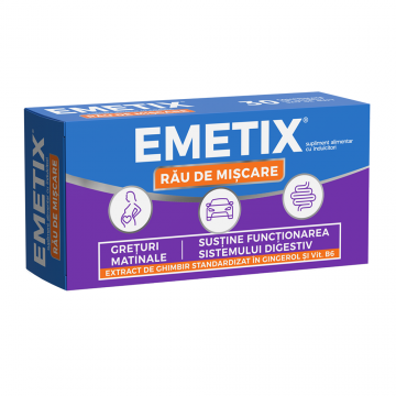 Emetix, 30 comprimate, Fiterman