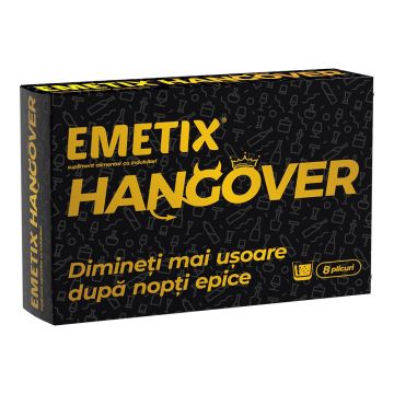 Emetix Hangover, 8 plicuri, Fiterman