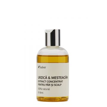 Extract concentrat pentru par si scalp cu Urzica si Mesteacan, 118ml, Sabio Extract concentrat pentru par si scalp cu Urzica si Mesteacan, 118ml, Sabio