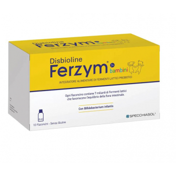 Ferzym bambini 10 flacoane x 8 ml