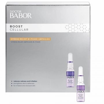 Fiole bifazice cu efect de calmare Doctor Babor Boost Cellular Stress-Relief Extra Firming, 14 ml (Concentratie: Serum, Gramaj: 14 ml) Fiole bifazice cu efect de calmare Doctor Babor Boost Cellular Stress-Relief Extra Firming, 14 ml (Concentratie: Serum, Gramaj: 14 ml)