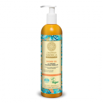 Gel de dus Obleipikha Hydrolate, 400ml, Natura Siberica Gel de dus Obleipikha Hydrolate, 400ml, Natura Siberica