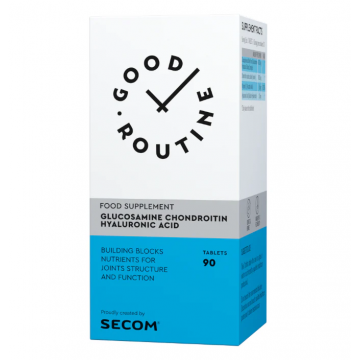Glucosamine Chondroitin Hyaluronic Acid Good Routine, 90 tablete, Secom