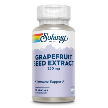 Grapefruit Seed Extract 200mg Solaray, 60 capsule vegetale, Secom