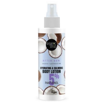 Lotiune de corp dupa expunerea solara, 150ml, Organic Shop Lotiune de corp dupa expunerea solara, 150ml, Organic Shop